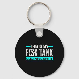 Dit Is Mijn Vis Tank Schoonmaak Shirt Grappige Aqu Sleutelhanger