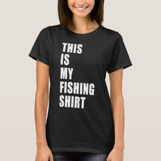 Dit Is Mijn Visshirt Visser Grappige Papa Grap  T-shirt