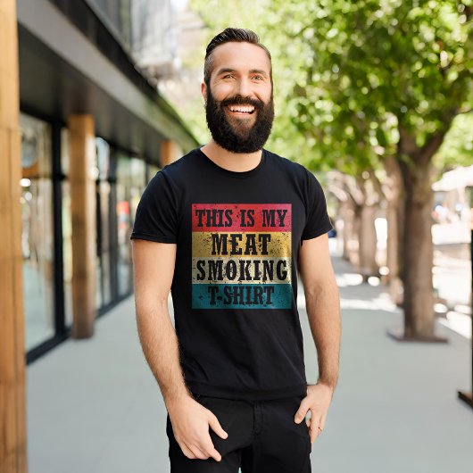 Dit is mijn vlees dat rookte t-shirt