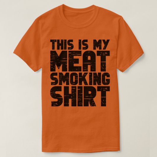 Dit is mijn vlees roken 2 t-shirt (Design voorkant)