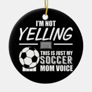Dit is mijn Voetbal van mijn Voetbal Keramisch Ornament
