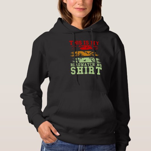 Dit is mijn vogelobservator hoodie (Voorkant)