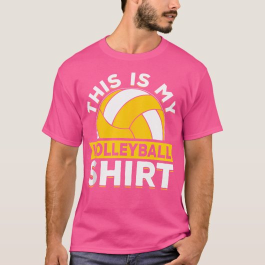 Dit is mijn volleybal t-shirt (Voorkant)