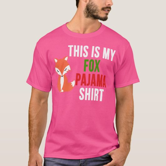Dit is mijn vos t-shirt (Voorkant)
