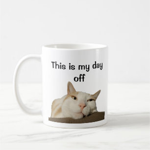 Dit is Mijn Vrije Dag Kat Koffiemok