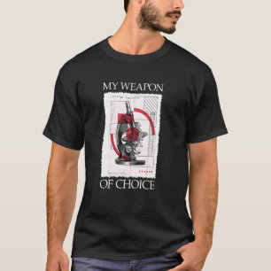 Dit is mijn wapen van de microscoop van het keuzea t-shirt