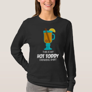 Dit is mijn warme knuffel Drink cocktail quote T-shirt