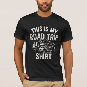 Dit Is Mijn Wegreis T-Shirt - Avontuur Reizen & Ca