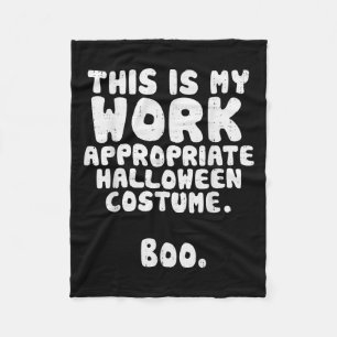 Dit is mijn werk, geschikt voor Halloween Costume Fleece Deken