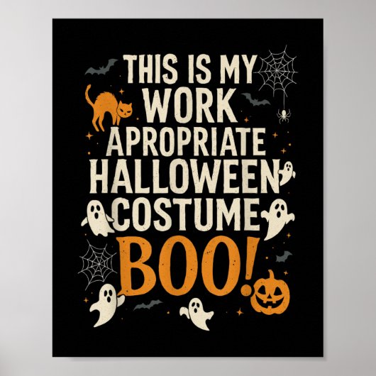 Dit is mijn werkgeschikte kostuum, Kantoor Hallow Poster (Voorkant)