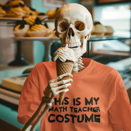 Dit is mijn Wiskunde Leraar Kostuum Shirt