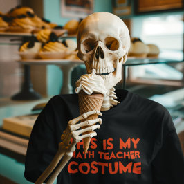 Dit is mijn Wiskunde Leraar Kostuum Shirt