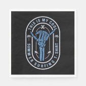 Dit is mijn wolfszomersurfen servet (Voorkant)