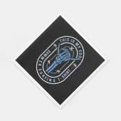 Dit is mijn wolfszomersurfen servet (Hoek)