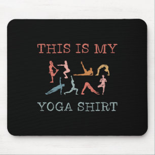Dit Is Mijn Yoga Design Yoga Posities Vinyasa Flow Muismat