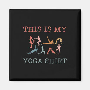Dit Is Mijn Yoga-ontwerp Yoga-houdingen Vinyasa Fl Magneet