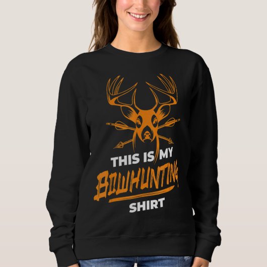 Dit is mijn zegen van Deer Hun Bowhunt. Trui (Voorkant)
