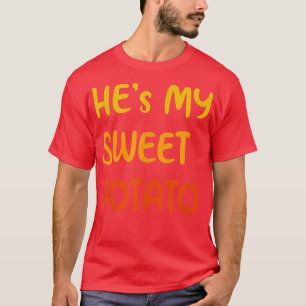 Dit is mijn zoete aardappel grappige paar Gezegde. T-shirt