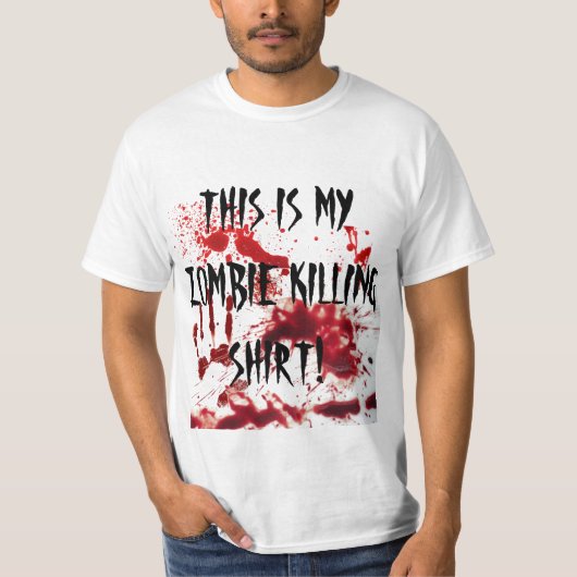 DIT IS MIJN ZOMBIE KILLENDE SHIRT (Voorkant)