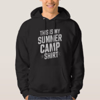 Dit Is Mijn Zomer Kamp T-Shirt Kampdirecteur Staf