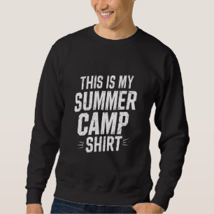 Dit Is Mijn Zomerkamp T-shirt Kampdirecteur Person