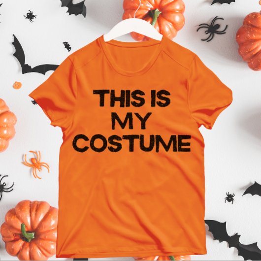 Dit is mijn zwarte en Oranje Halloween cadeau T-shirt
