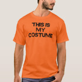 Dit is mijn zwarte en Oranje Halloween cadeau T-shirt (Voorkant)
