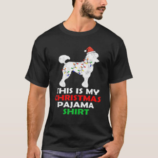 Dit is m'n feestelijke kerstpajama t-shirt
