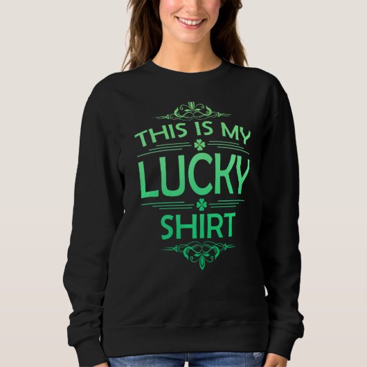 Dit is m'n heerlijke grappige St Patrick's Day Trui (Voorkant)
