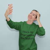 Dit is m'n hond die snoepjes maakt. t-shirt