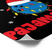Dit is m'n kerstcadeajama Bowling Fun kerst Poster (Hoek)