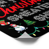 Dit is m'n te warm voor lelijke kerstmis. poster (Hoek)