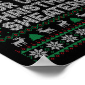 Dit is m'n te warme kerstkeuken. poster (Hoek)