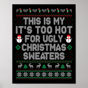 Dit is m'n te warme kerstkeuken. poster
