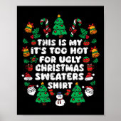 Dit is m'n te warme kerstkeuken. poster (Voorkant)