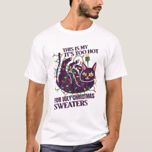 Dit is m'n te warme kerstkeuken. t-shirt