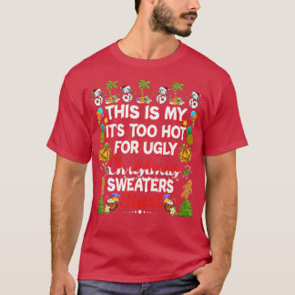 Dit is m'n te warme kerstkeuken. t-shirt