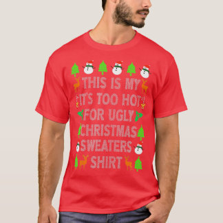 Dit is m'n te warme kerstkeuken. t-shirt
