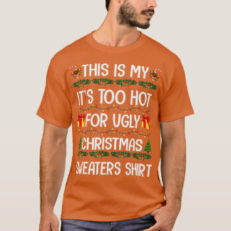 Dit is m'n te warme kerstkeuken. t-shirt