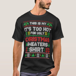 Dit is m'n te warme kerstkeuken. t-shirt