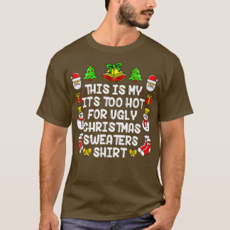 Dit is m'n te warme kerstkeuken. t-shirt