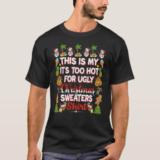 Dit is m'n te warme kerstkeuken. t-shirt