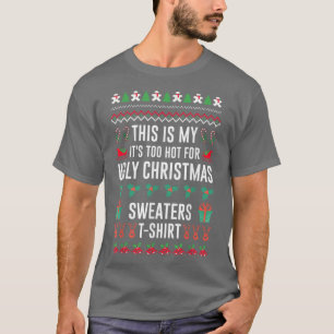 Dit is m'n te warme kerstkeuken. t-shirt