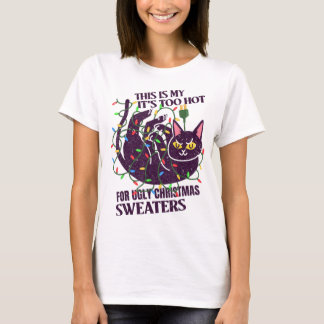 Dit is m'n te warme kerstkeuken. t-shirt