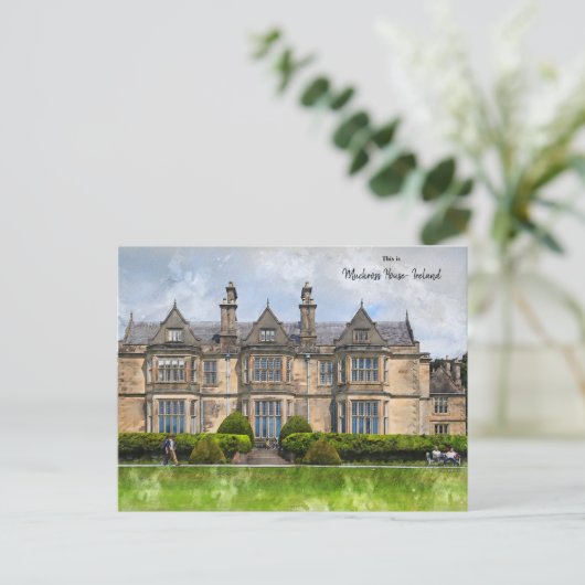 Dit is Muckross House - Killarney - Ierland Briefkaart (Staand voorkant)