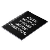 Dit is naar een andere dag van buiten....grappig N Notitieboek (Linkerzijde)