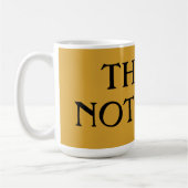 Dit is niet de Mok van de koffie (Links)