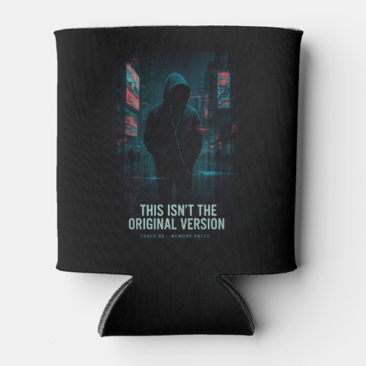 Dit is niet de originele versie - Glitchcore Art Blikjeskoeler (Voorkant)