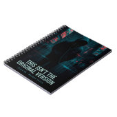 Dit is niet de originele versie - Glitchcore Art Notitieboek (Linkerzijde)