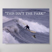 DIT IS NIET DE PARK! POSTER (Voorkant)